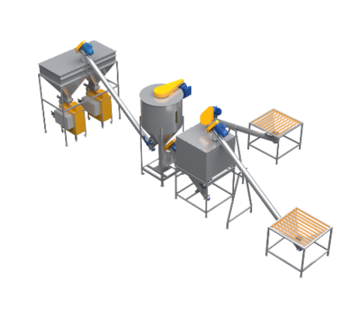 Fábrica para Argamassa TR5000 - 2000 sacos/dia
